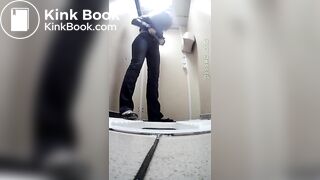 Girls pooping, webcam in the toilet 5-1 - Pooping and