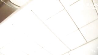 sexy poop on bathroom floor