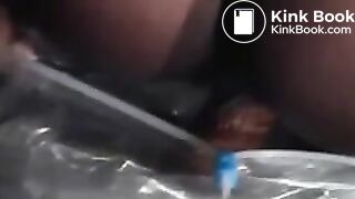 Shitting in front of a night club