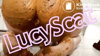 Panty and Poo stuffed in my Pussy  LucyScat