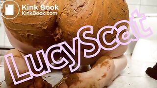 Panty and Poo stuffed in my Pussy  LucyScat