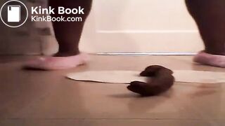 Black BBW shits into a Soft Burrito