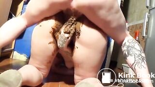 shitty anal and ass to mouth