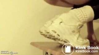 Girl shitting on her slave  2201