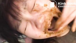 lesbian scat domination part 1