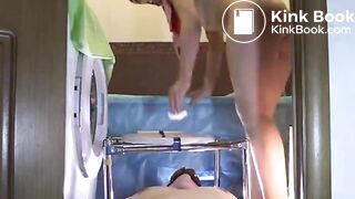 Nice Babe shit on hom 3001