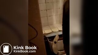 3 russian girls eating fresh shit from the toilet