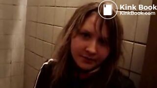 3 russian girls eating fresh shit from the toilet