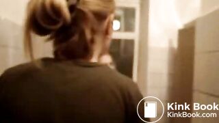 3 russian girls eating fresh shit from the toilet