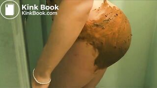 Big Poop In A Shower