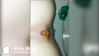 GF poop, fart, enema compilation