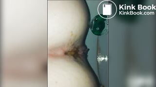 GF poop, fart, enema compilation