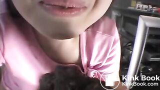 Asian - A Turd Flies out!