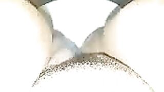 My ex-girlfriend taking a dump