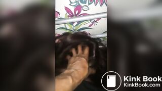 Scat BBWendi has messy anal and gags on her scat - COM