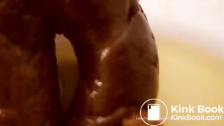 Shit and piss on plate  LucyScat