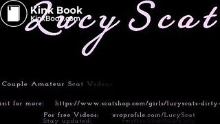 Shit and piss on plate  LucyScat