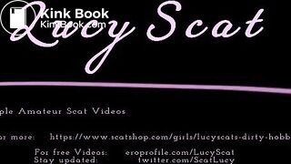 Shit and piss on plate  LucyScat