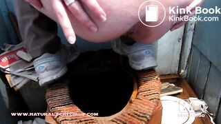 Nice girl from a hotel in the mountains