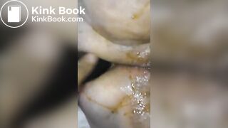 Scat BBWendi eats and fucks on her own scat and p - COM