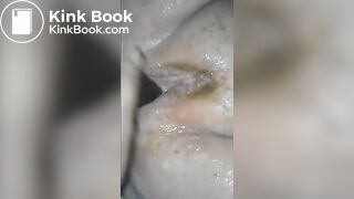 Scat BBWendi eats and fucks on her own scat and p - COM