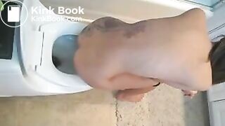 Hot Girl Pooping On The Toilet