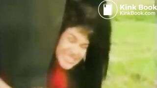 the horse shited on girl's head