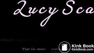 Lingerie poop ends in tasting shit smeared dick  LucyScat