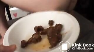 Naughty Jap Women Pooping on Plates