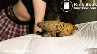 Brunette Girl Leave a Load