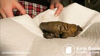 Brunette Girl Leave a Load