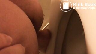 Wife taking a shit