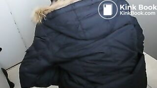 Menstruation - Japanese girl poops