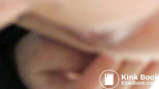 Menstruation - Japanese girl poops