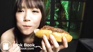 LONGEST TURDS EVER!!! by a cute japanese girl