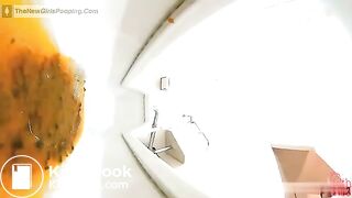 Broken Office Toilet