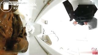 Broken Office Toilet