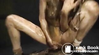 Japanese Teen Eating Shit