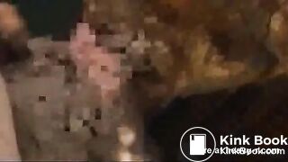 Japanese Teen Eating Shit