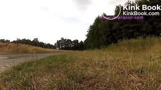 Someone drives by when shitting!