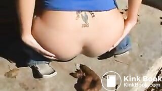 Cutie Girl under the Bridge