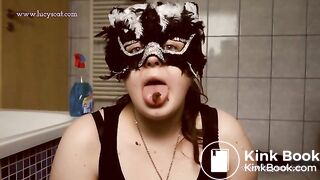 First time swallowing my poo  LucyScat