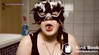 First time swallowing my poo  LucyScat