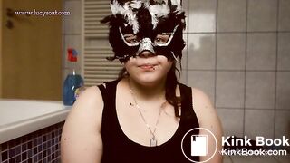 First time swallowing my poo  LucyScat