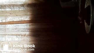 Mistress Pooping for her Slave on a Plate