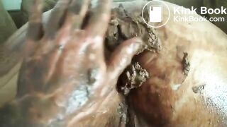 Shit covered wife after fucking On xPee