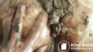 Shit covered wife after fucking On xPee