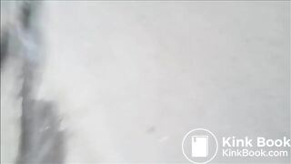 drunk russian girl passed out after pooping in the street - uncensored version