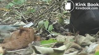 Squidgy shit in the woods