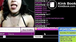 RVCap[669] FetisheRandy Scat eat Pee drink Deep dildo